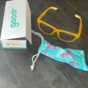 Goodr blue light blocking glasses, brand new in box